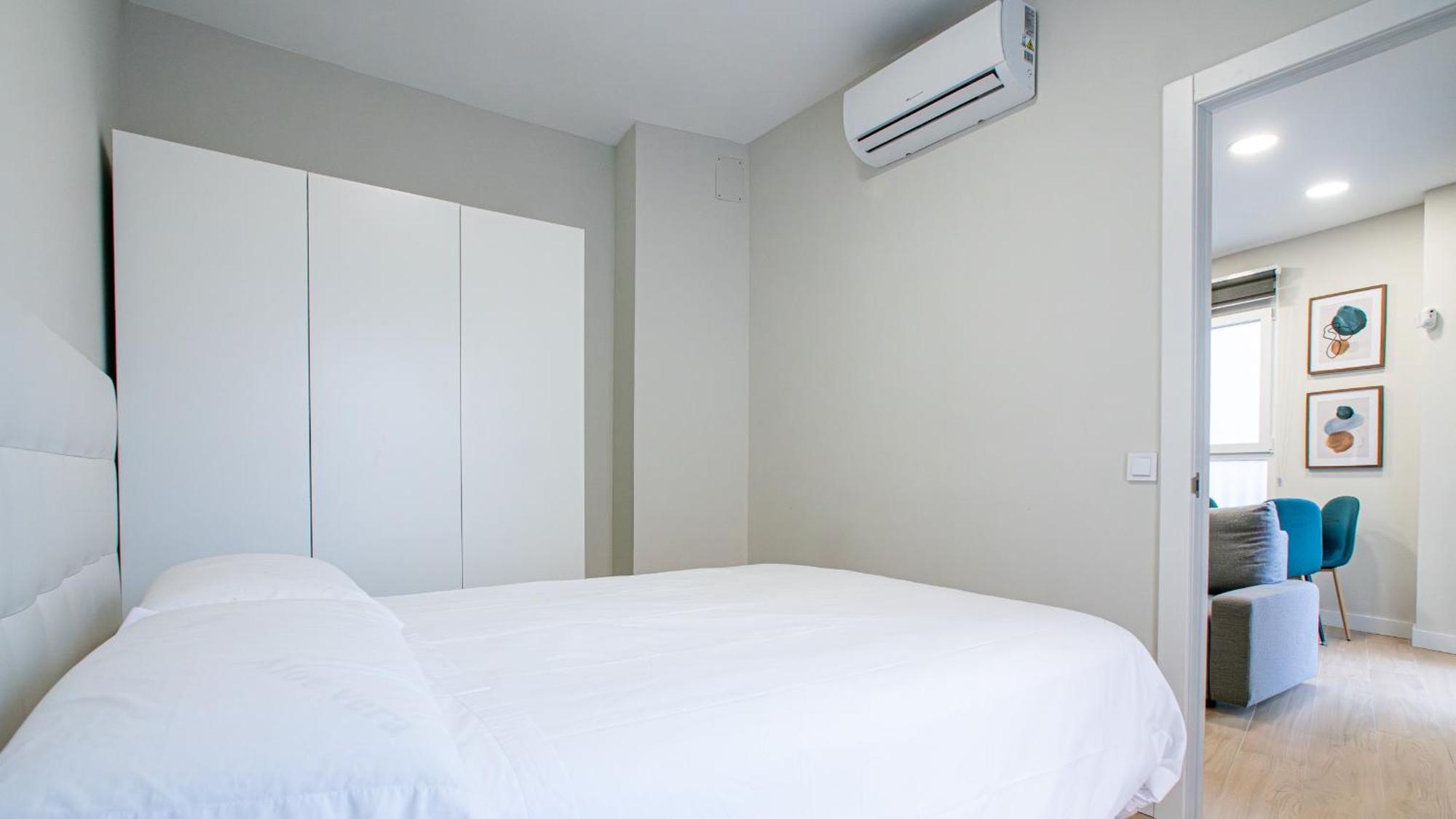 Madrid Confort Urbano 1 Dormitorio Ac Wifi Cocina Eksteriør bilde